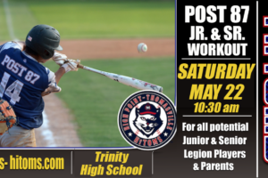 HiToms American Legion Tryouts Scheduled for Saturday