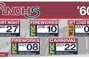 HiToms Announce Finch Five Ticket Package