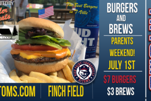 Burgers and Brews: Friday July 1st