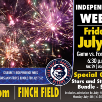 July 8th: Independence week wraps up with Fireworks night