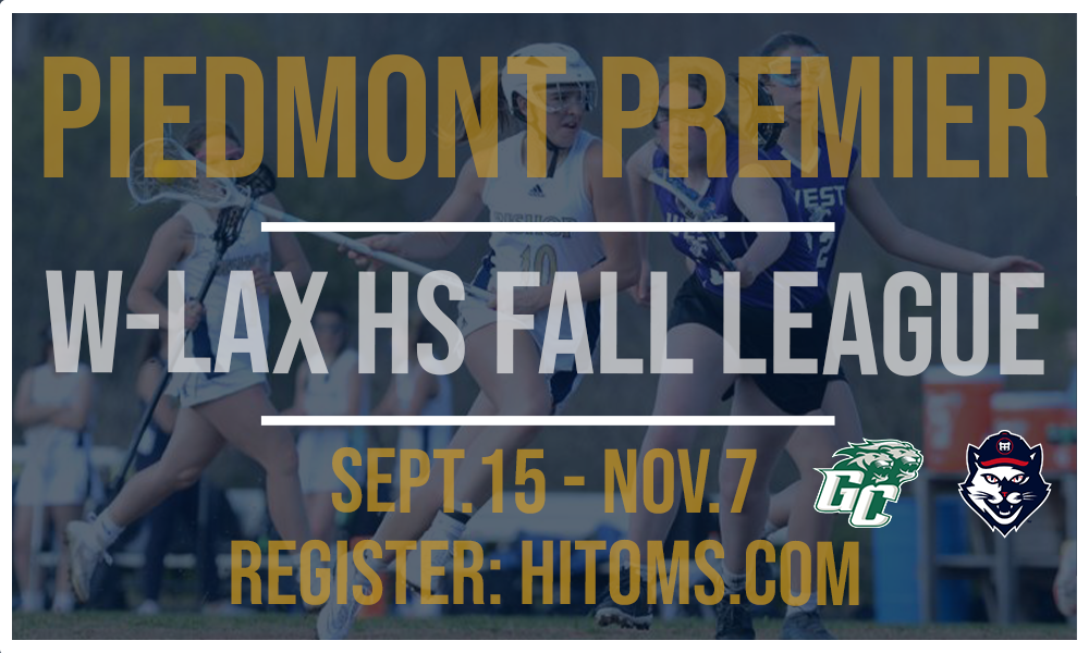 New Piedmont Premier W-LAX Fall League Aims to Provide Expanded Playing Opportunities