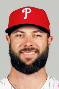 Philadelphia Phillies' Weston Wilson plays during a baseball game