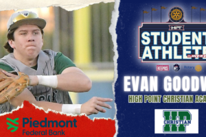 HPT HiTOMS & PIEDMONT FEDERAL BANK PRESENT: STUDENT ATHLETE of the WEEK: EVAN GOODWIN