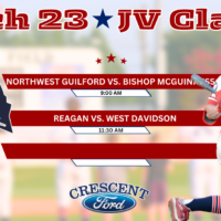 Crescent Ford/HiToms JV Classic at Truist Point Saturday, MARCH 23RD Washed Out