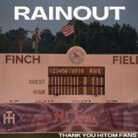 HITOM GAME RAINED OUT