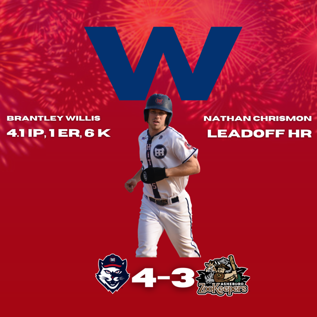 HiToms win a thriller 4-3 in front of a HUGE crowd on fireworks night!!