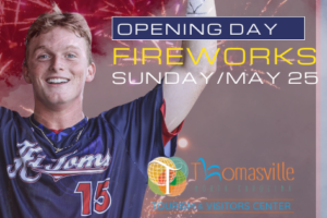 Opening Day Fireworks At Historic Finch Field