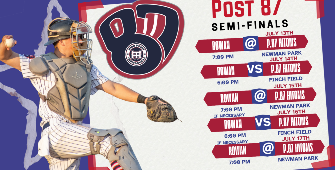 Post 87s Semi Finals Schedule