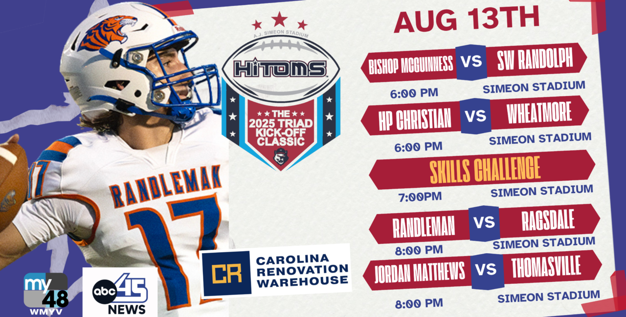 The HiToms Triad Kickoff Classic Schedule Is Here!