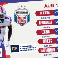 HiToms Kickoff Classic Schedule Set for Friday, August 15th