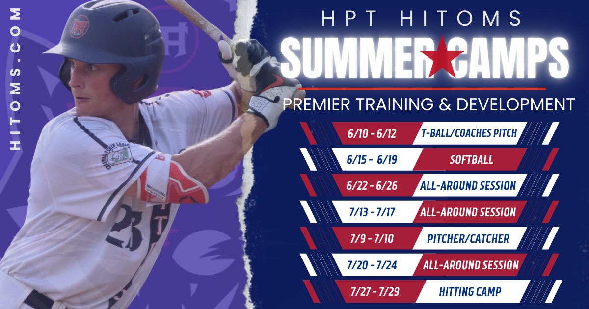 HiToms Announce Summer Baseball Camps at HiTom City