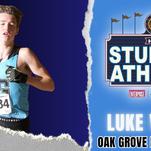 Luke Vanoy Collects the HiToms & Wendy’s Male Student Athlete of the Week Honors