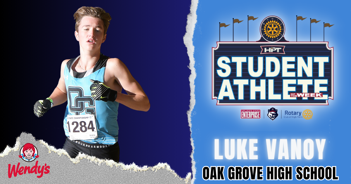 Luke Vanoy Collects the HiToms & Wendy’s Male Student Athlete of the Week Honors