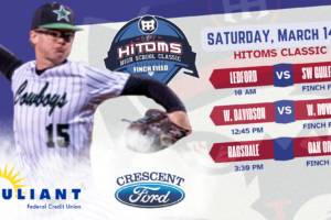 HUGE VARSITY TRIPLEHEADER AT FINCH FIELD THIS SATURDAY