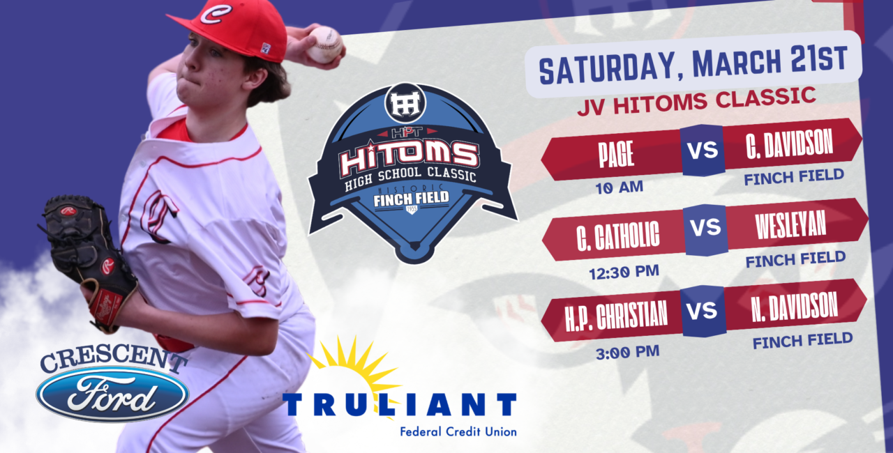 JV TRIPLEHEADER SET FOR SATURDAY AT FINCH FIELD