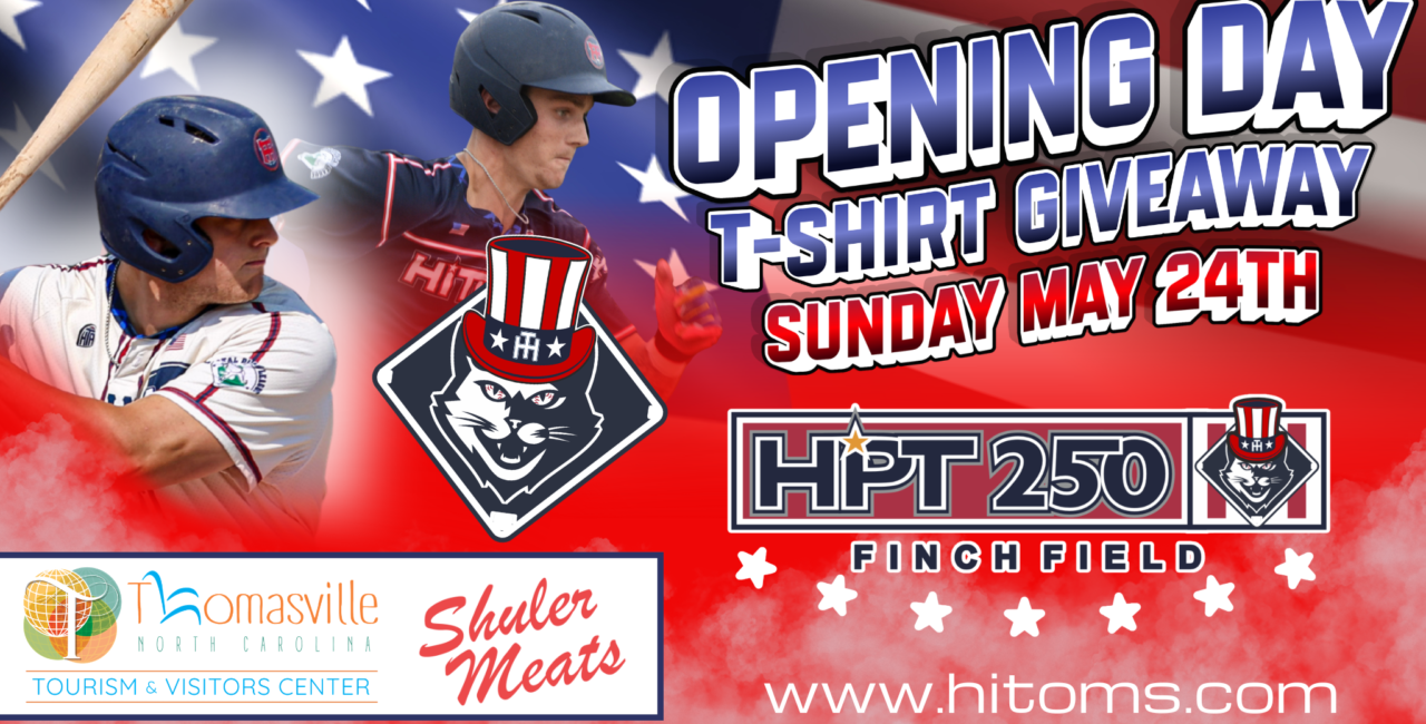 The High Point-Thomasville HiToms Announce Summer 2026 Schedule. Tickets are on sale now!