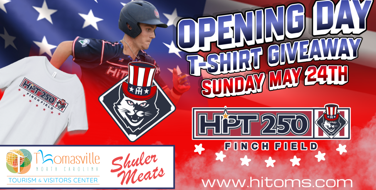 The High Point-Thomasville HiToms Announce Summer 2026 Schedule. Tickets are on sale now!