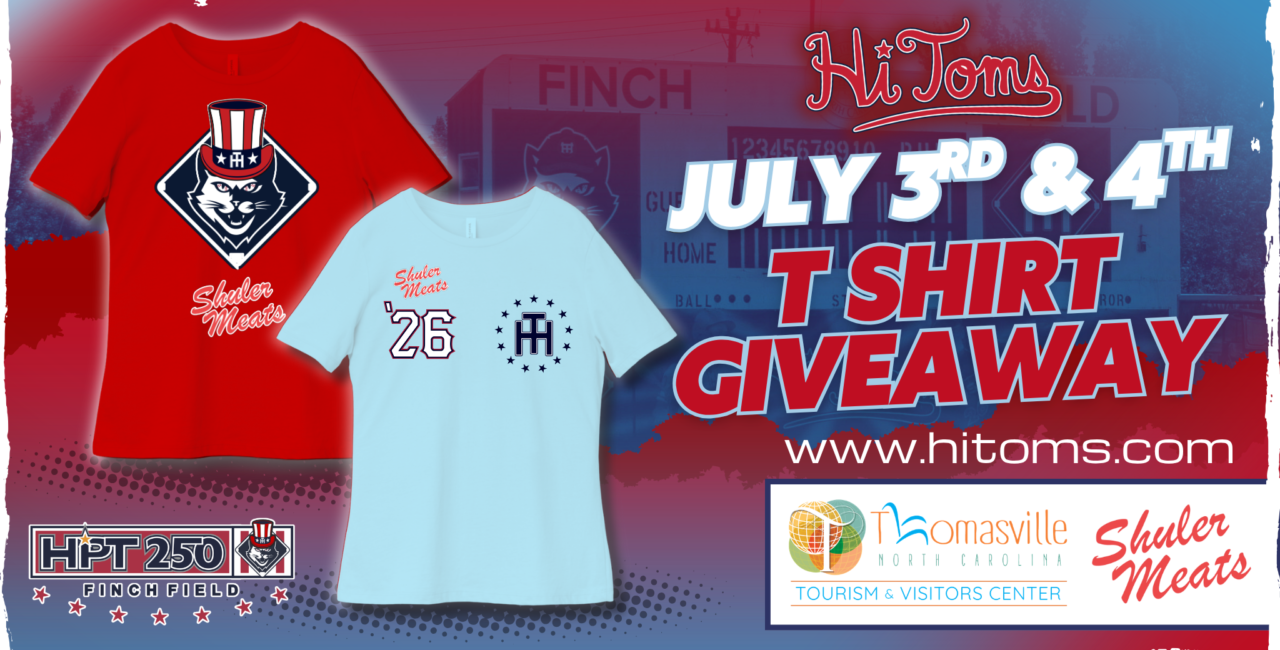 HiTom Announce July 3rd and 4th T Shirt Giveaways