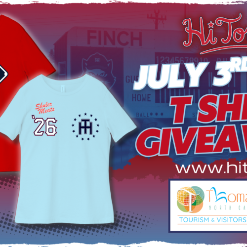HiTom Announce July 3rd and 4th T Shirt Giveaways