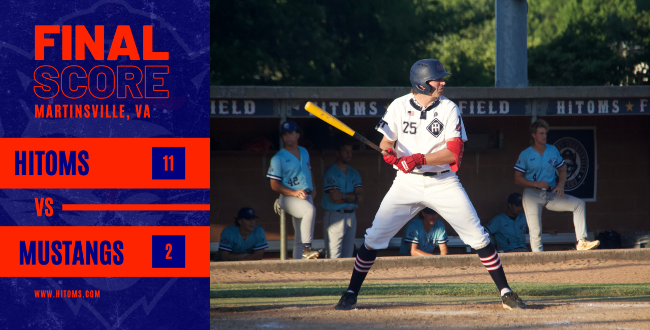 HiToms Roll to 11-2 Victory Over Mustangs