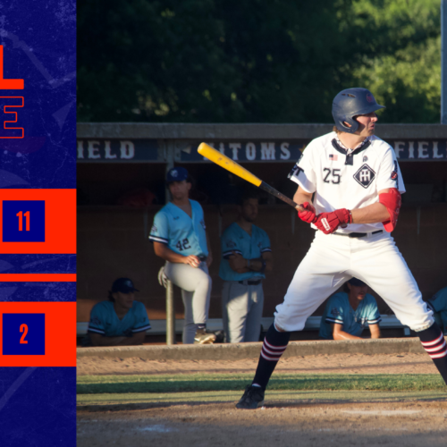 HiToms Roll to 11-2 Victory Over Mustangs