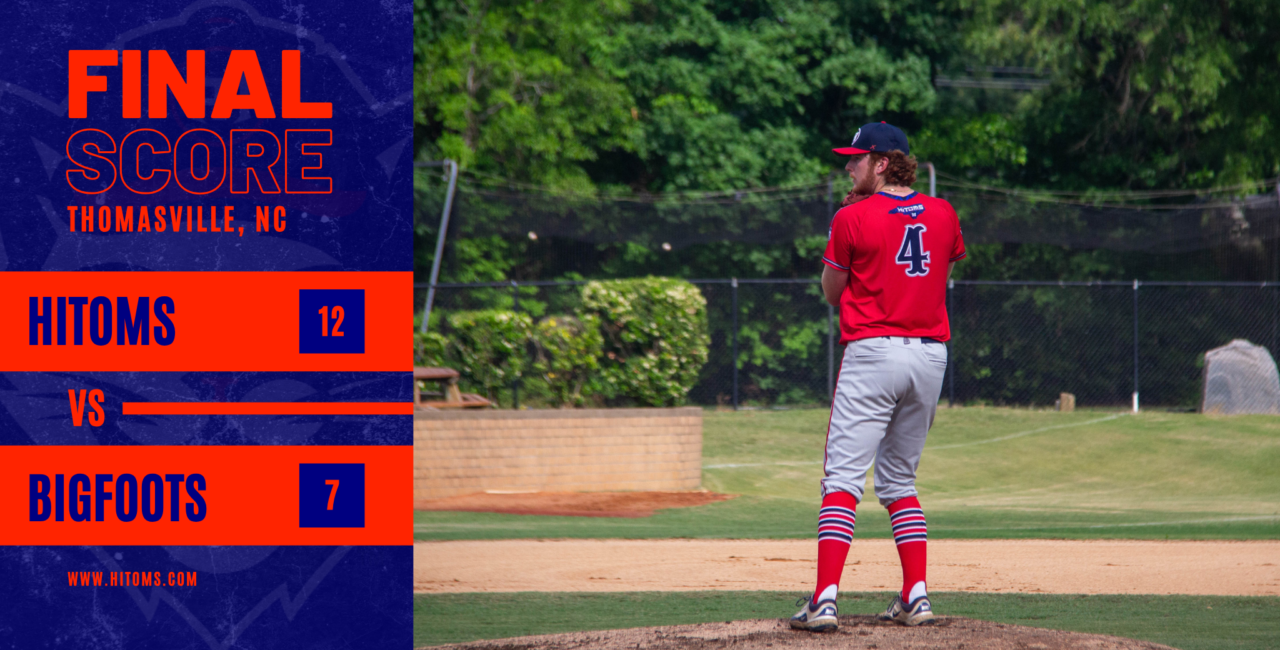 HiToms Power to 12-7 Win Over Bigfoots