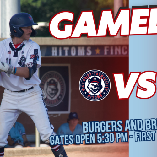 HiToms vs. Bigfoots at Home Tonight
