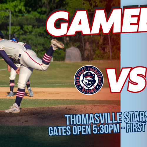HiToms Host Mustangs on Thomasville Stars Night