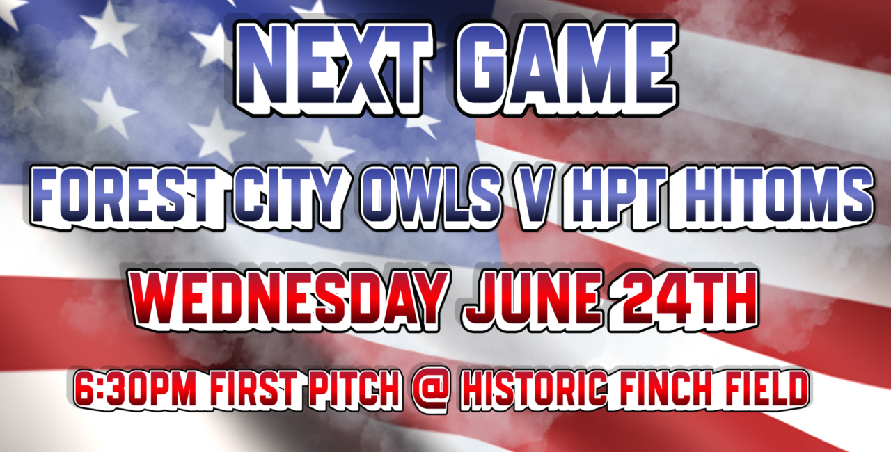 HPT HiToms Return to Action Wednesday Night Against the Forest City Owls
