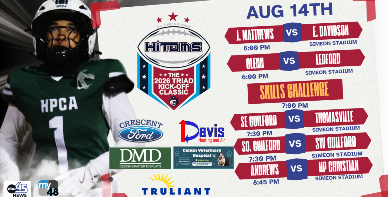 HiToms Triad Kick-Off Classic Is Tonight!