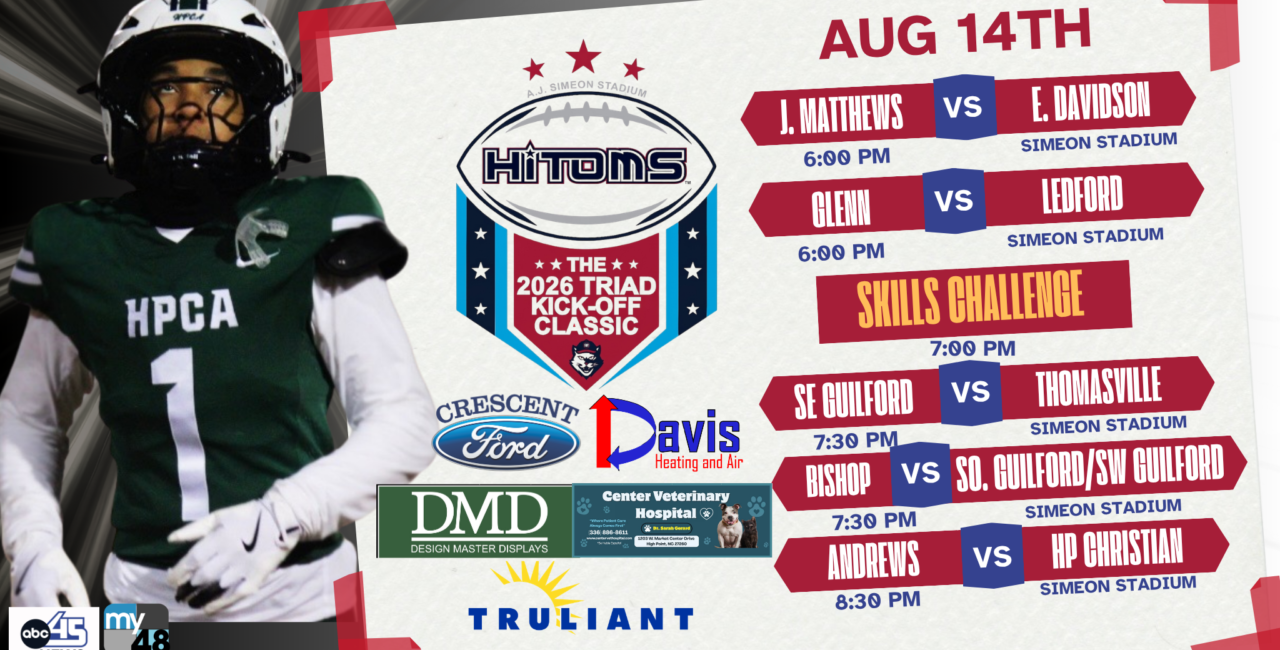 August 14th Schedule is set!