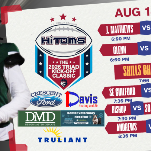 August 14th Schedule is set!