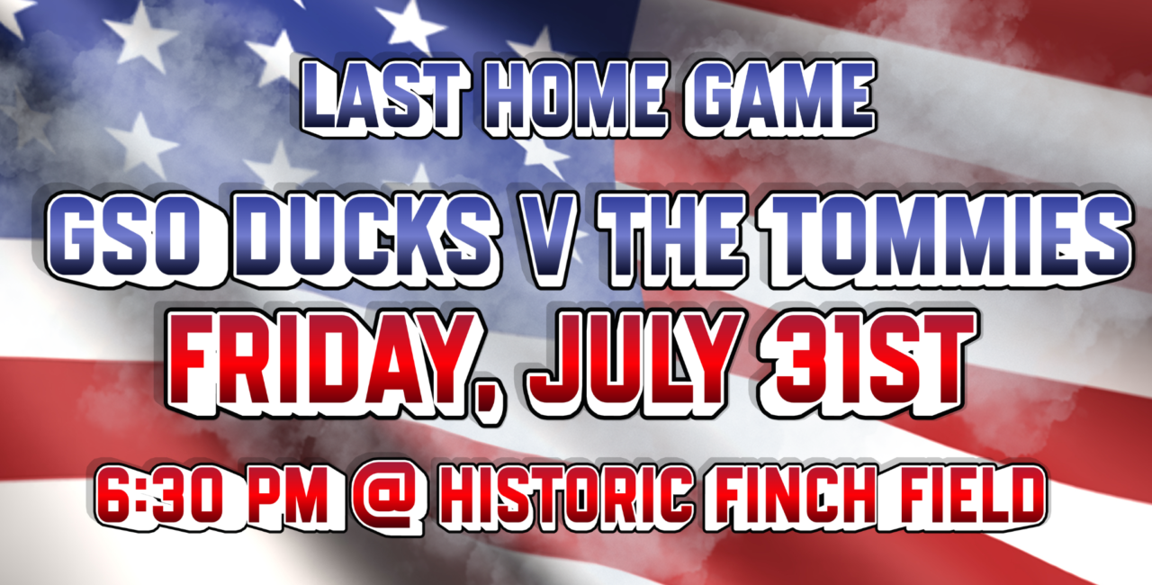 Final Home Game Tonight!