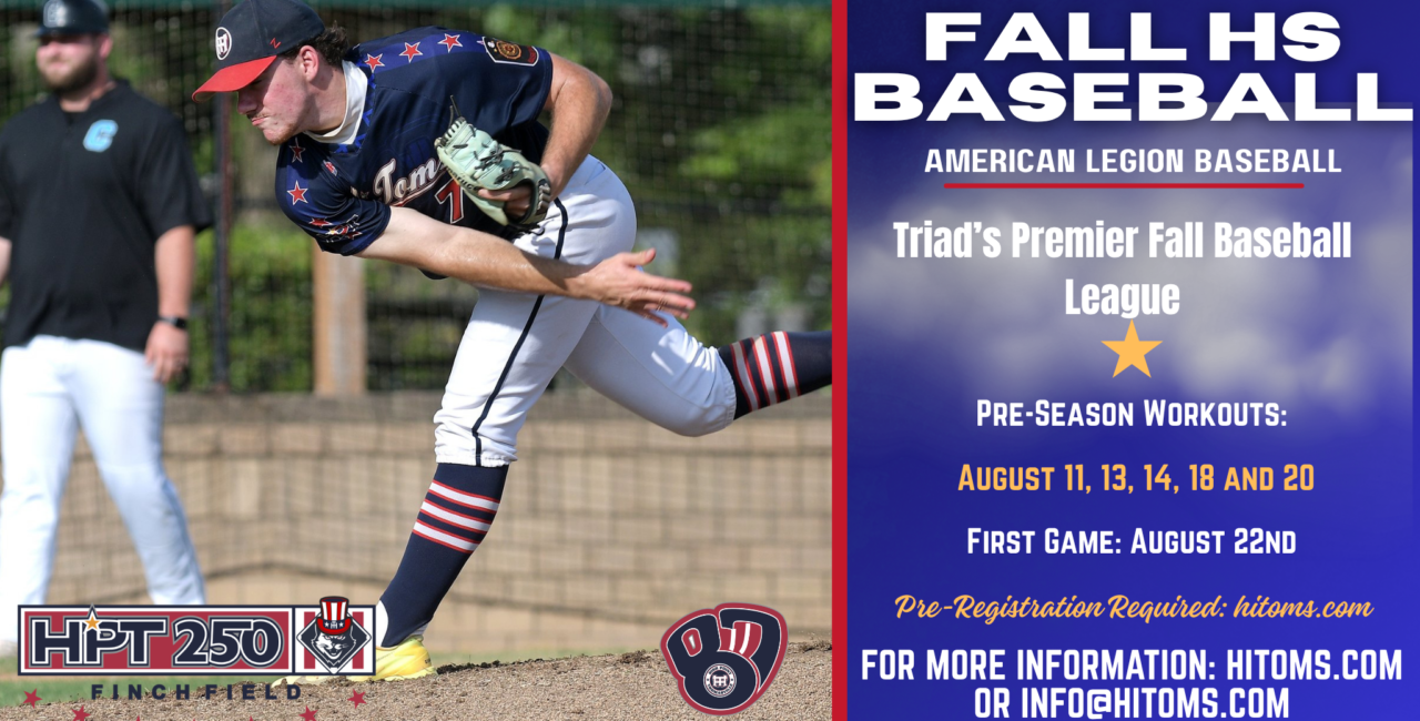 HiToms Fall HS League Starting Back Up!